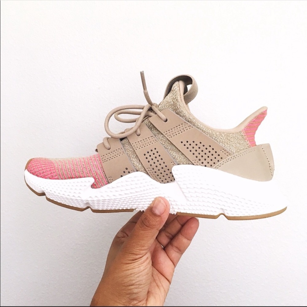 Adidas Prophere J Trace Khaki Chalk Pink Women
